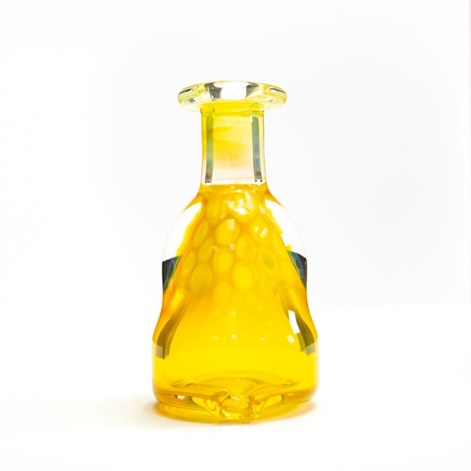 Catfish Glass Fumed Lip Honeycomb Dry Top CAF25 Vaporizer Attachments | Planet Caravan